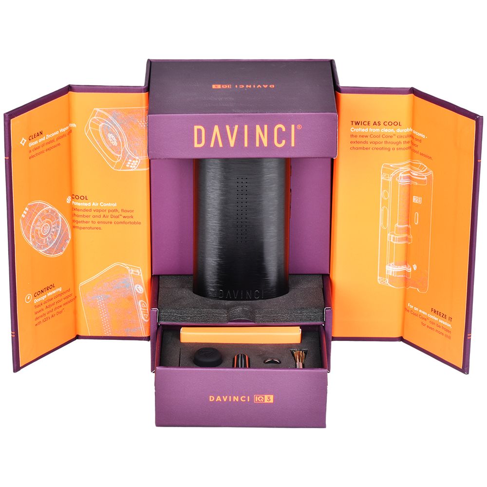 DaVinci IQ3 Vaporizer - 4000mah / Black