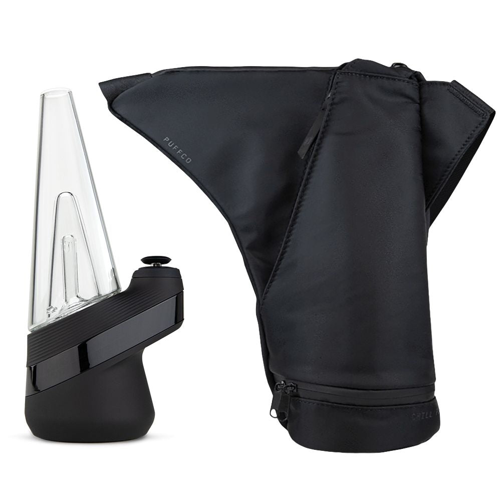 Puffco New Peak Vaporizer & Travel Bag Bundle | Onyx | 1700mAh