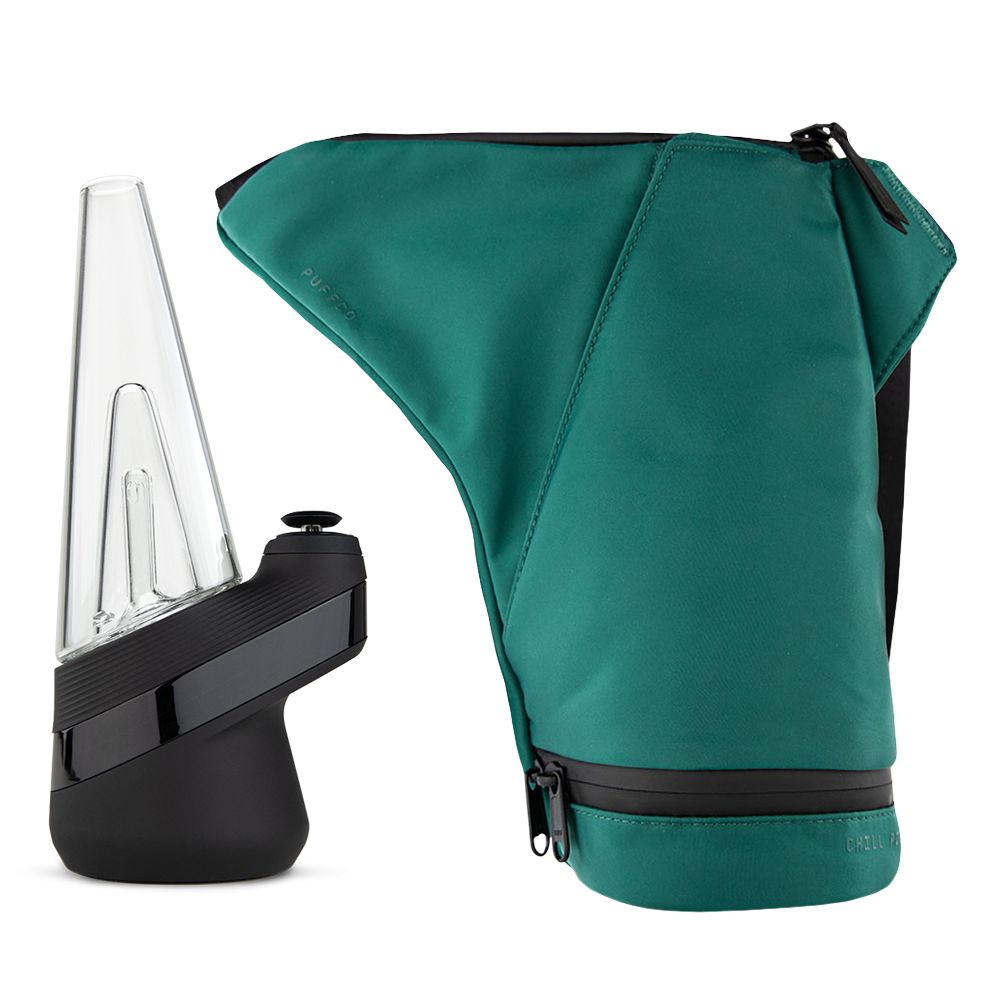 Puffco New Peak Vaporizer & Travel Bag Bundle | Onyx | 1700mAh