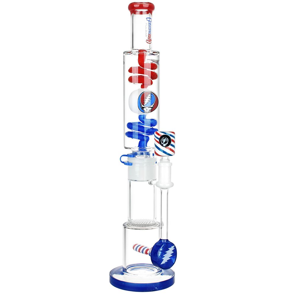 Grateful Dead x Pulsar 10 Year Flood Glycerin Water Pipe Kit - 16" / 14mm F