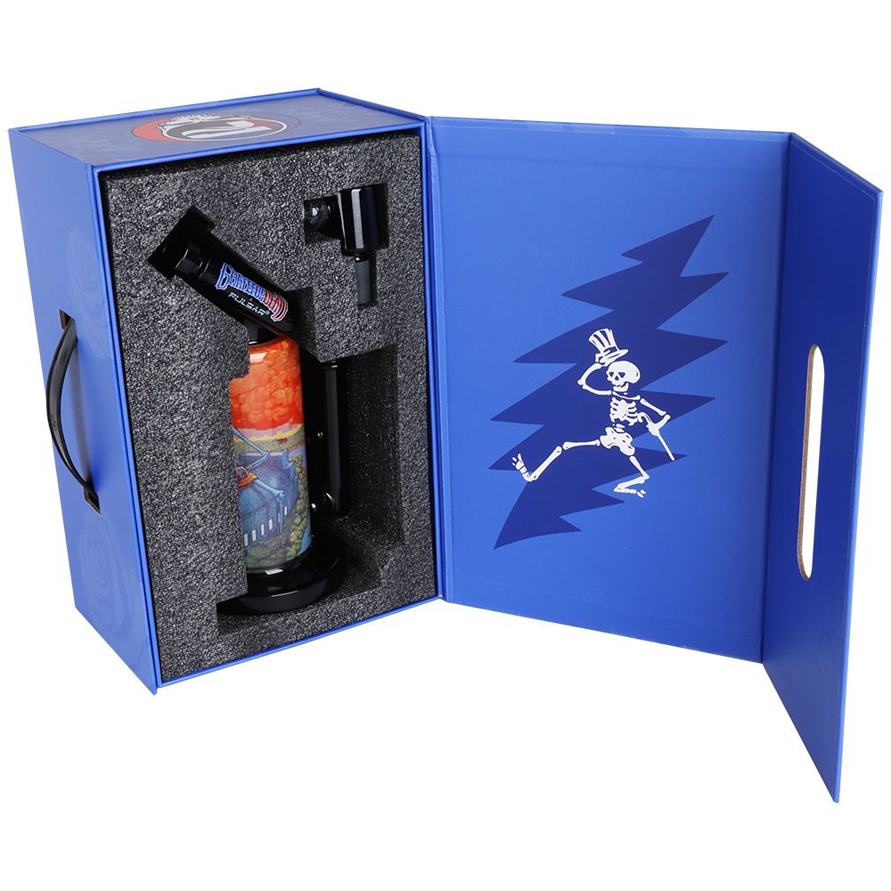 Grateful Dead x Pulsar Inside Print Water Pipe - 8.5" / 14mm F / Boxer