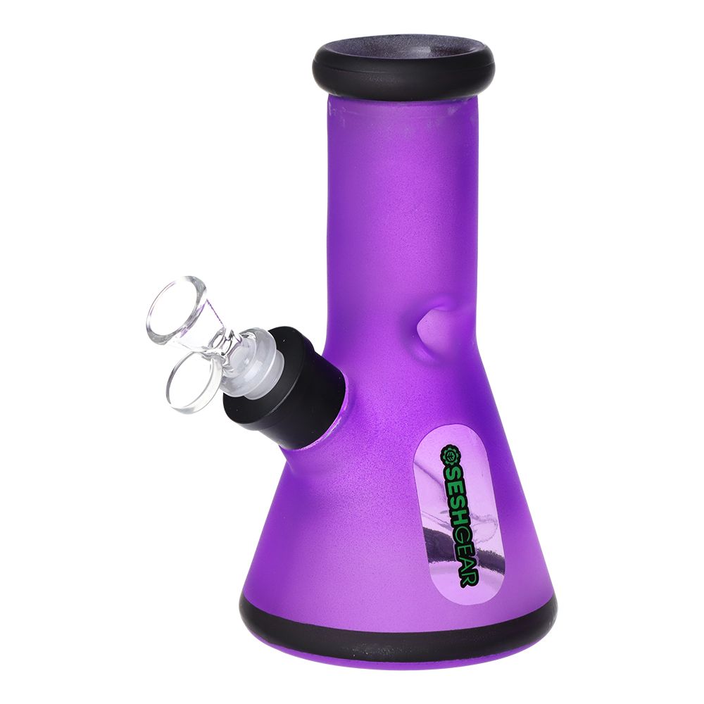 SeshGear Glass Beaker Water Pipe Smokers' Kit | 8" | 14mm F
