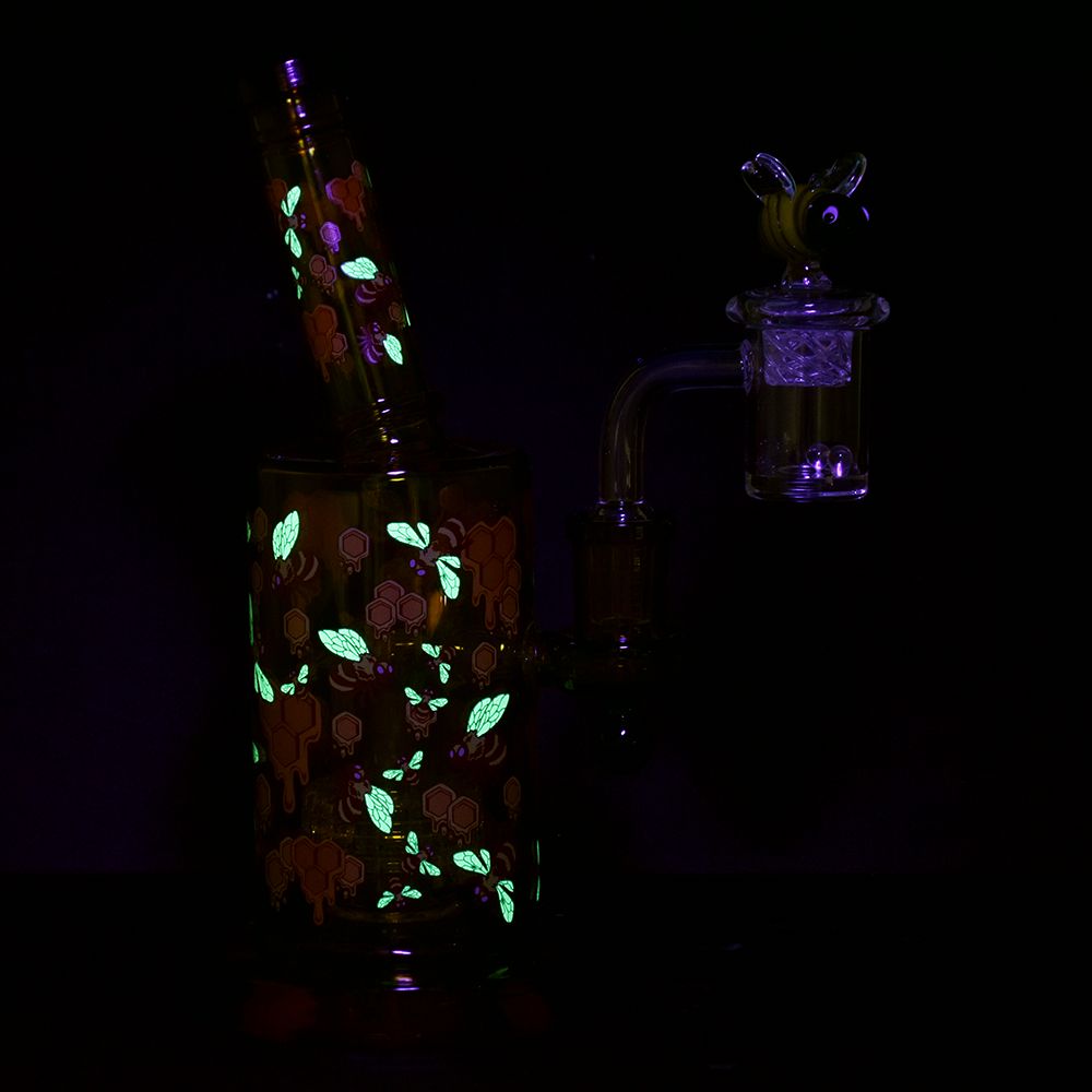 Pulsar Greatest Hits Series Glow Dab Rig Kit / 8" / 14mm F