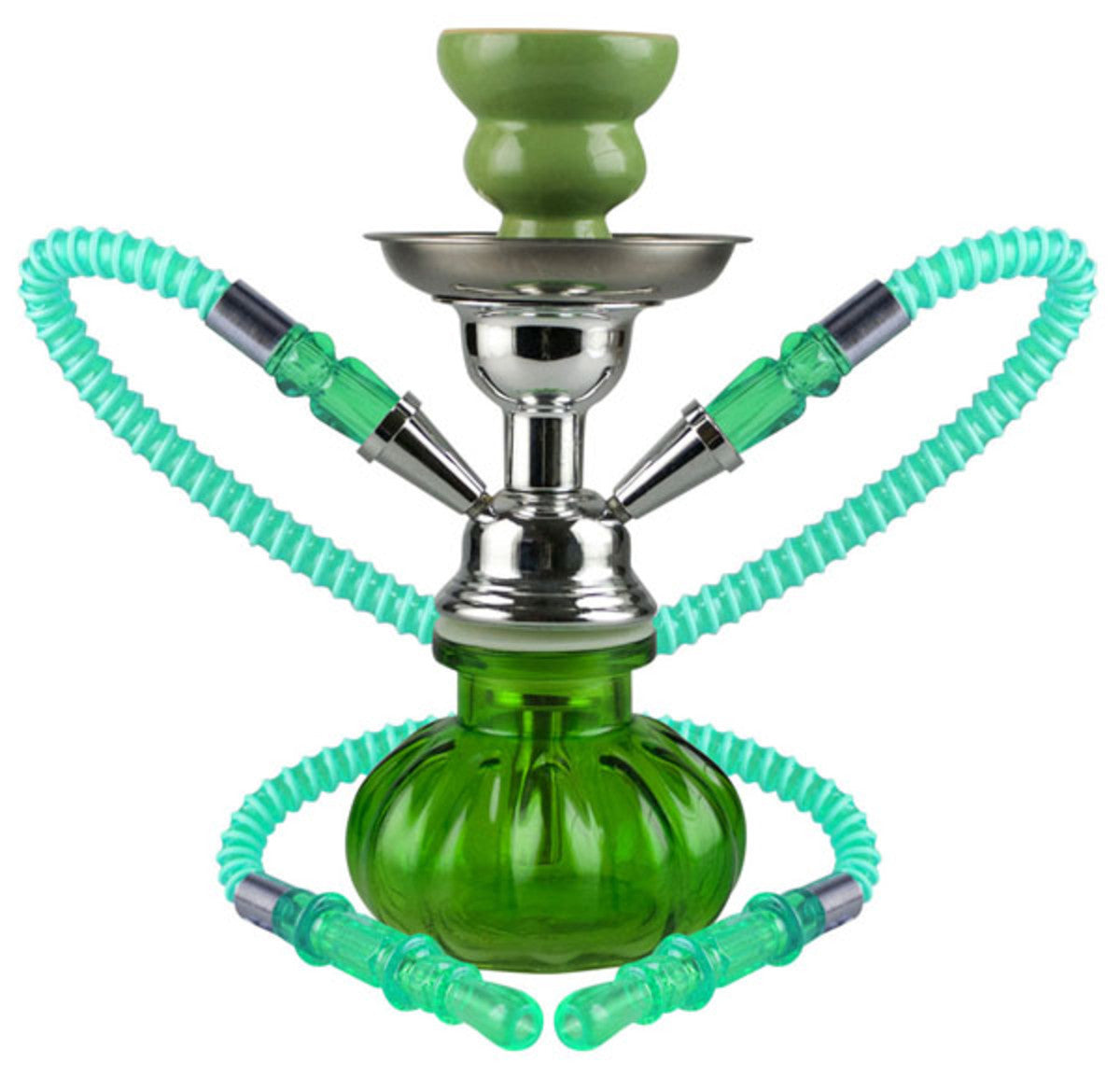 The High Culture 10" Pumpkin 2-Hose Premium Hookah