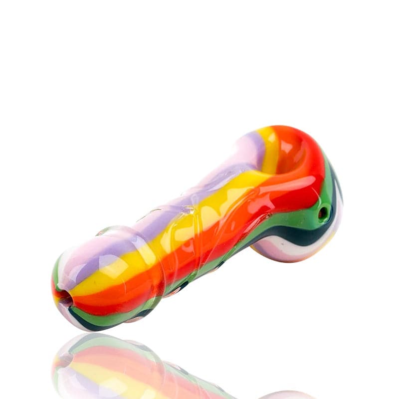Empire Glassworks Spoon Pipe - Rainbow Rod