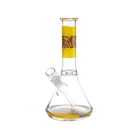K.Haring Glass Water Pipe Bong