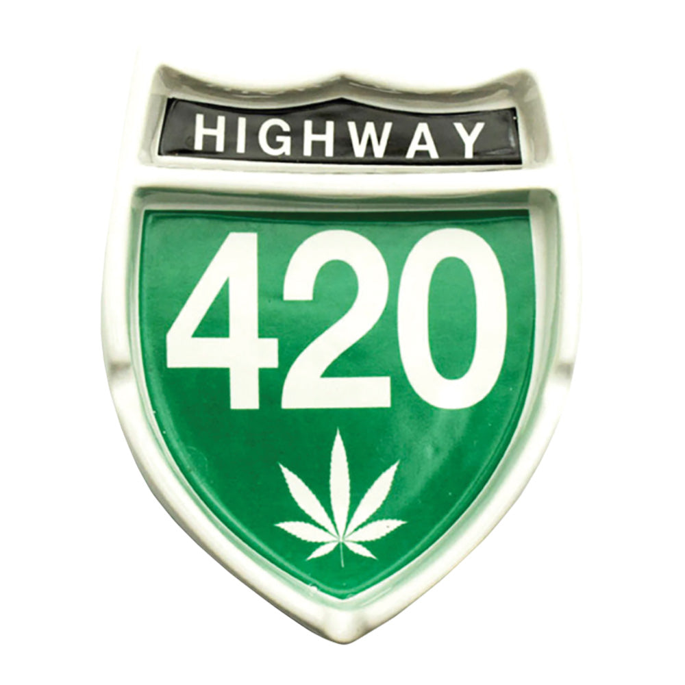Highway 420 Ceramic Ashtray
