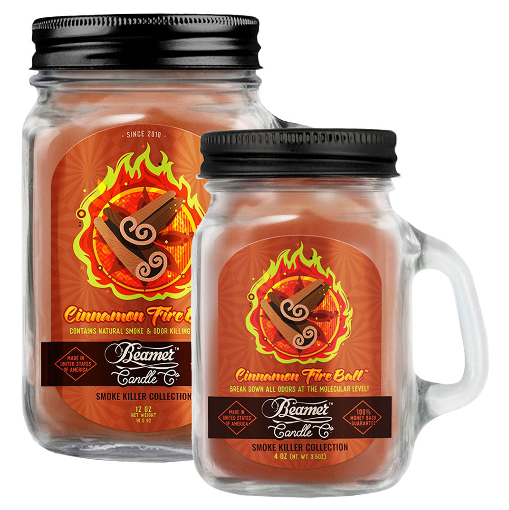 Beamer Candle Co. Mason Jar Candle | Cinnamon Fire Ball