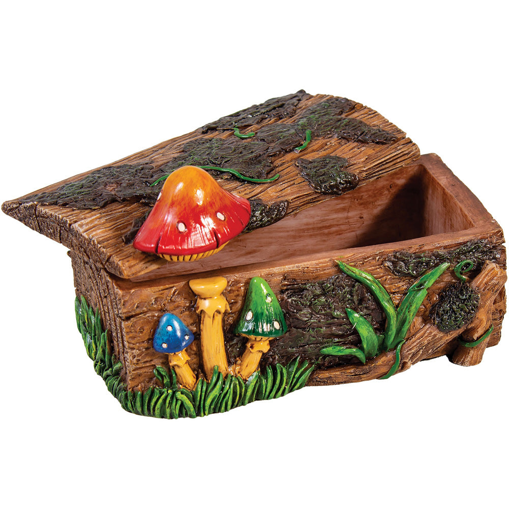 The High Culture Mushroom Stash Box - Polyresin / 5"x3"