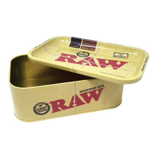 RAW Munchies Metal Storage Box - 10.75"x6.75"