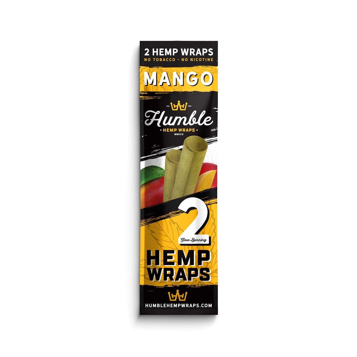 Humble Hemp Wraps - Mango - 25 Pack