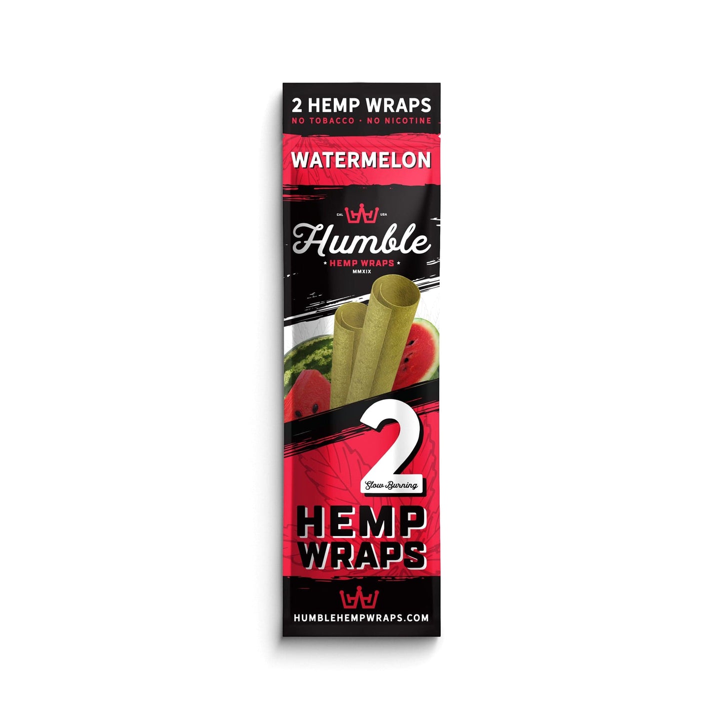 Humble Hemp Wraps - Watermelon - 25 Pack