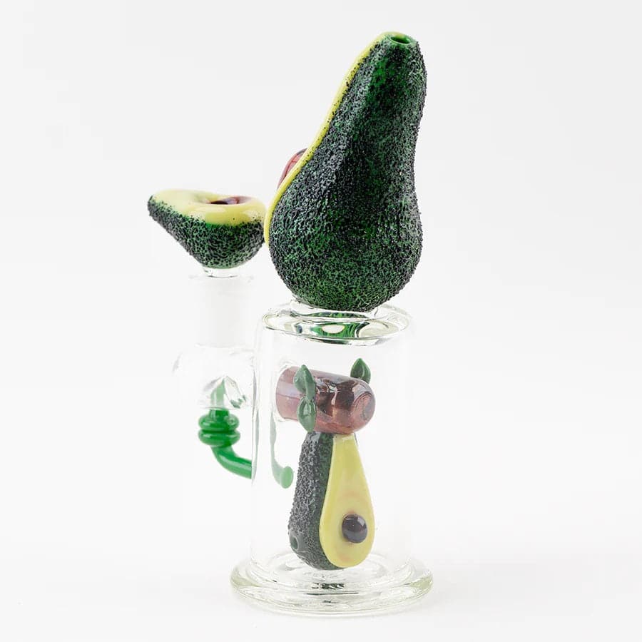 Empire Glassworks Mini Rig - Avacadope Smoking Water Bong Pipe