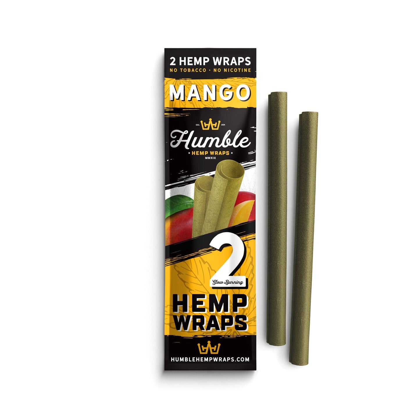 Humble Hemp Wraps - Mango - 25 Pack