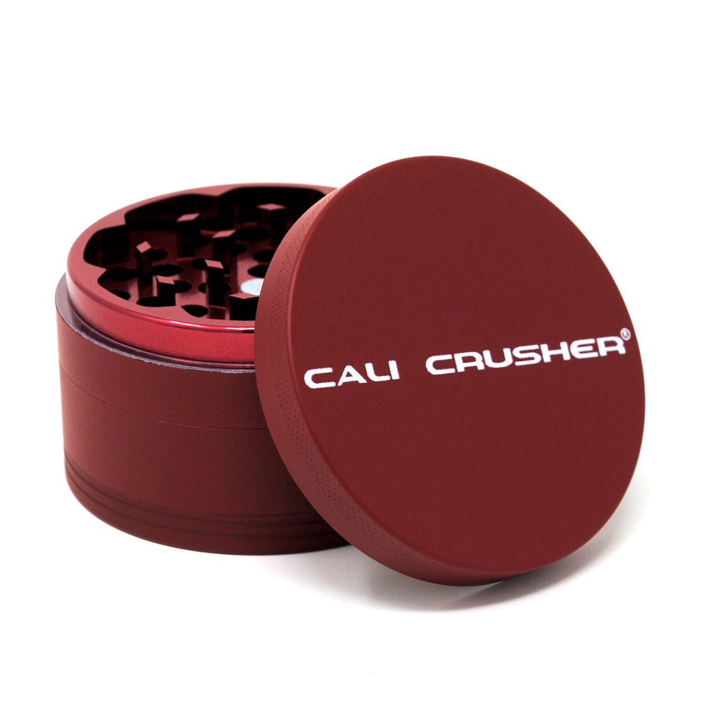 Cali Crusher Powder Coated Matte Finish OG 4pc Grinder | Red