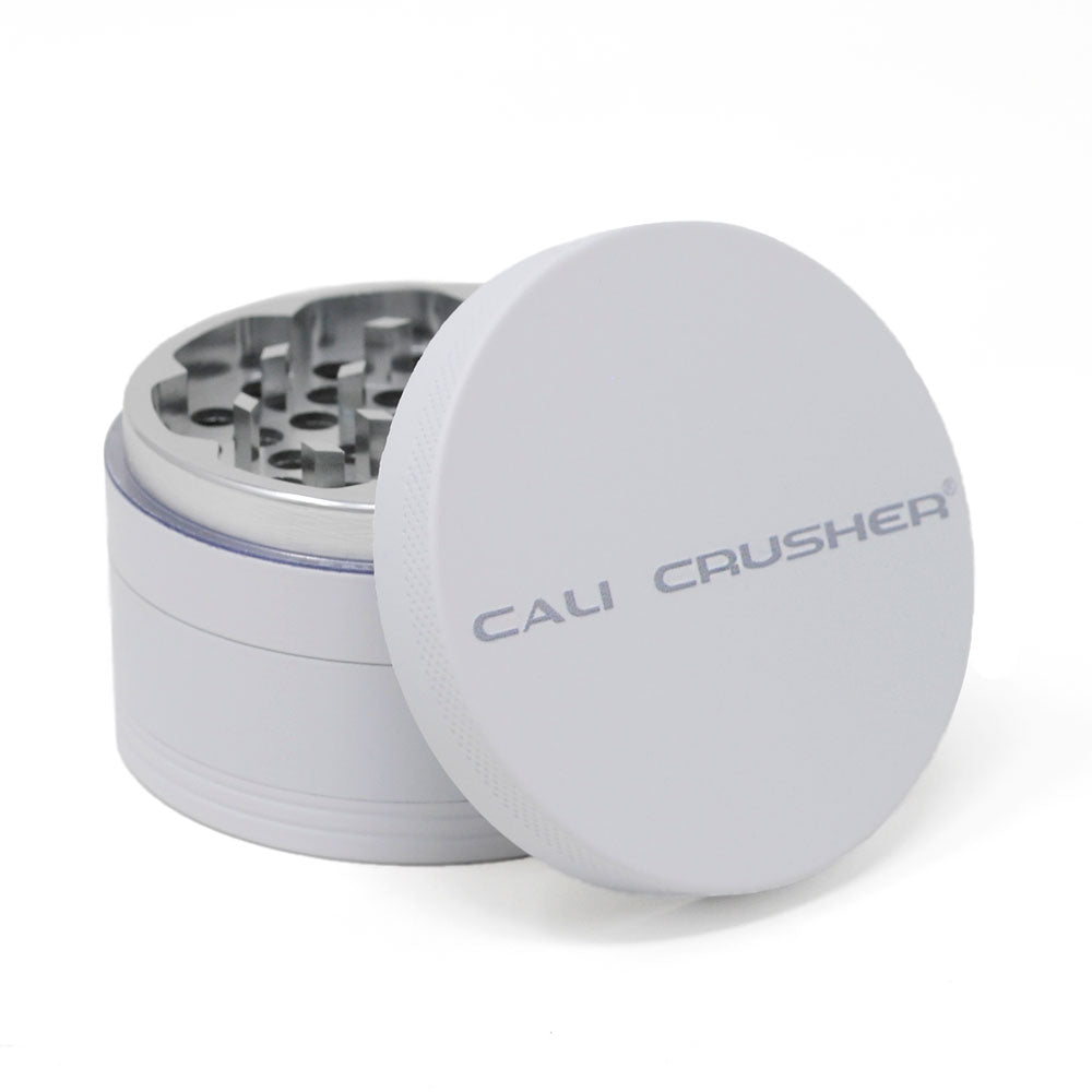 Cali Crusher Powder Coated Matte Finish OG 4pc Grinder | White