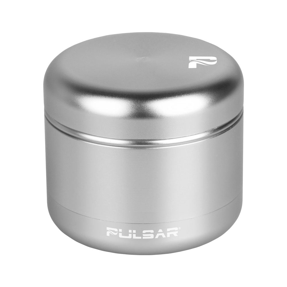 Pulsar Matte Herb Grinder | Silver