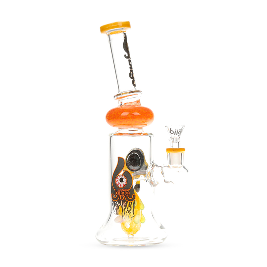 Lookah Glass 11.25" Dripping Eye Angled Water Pipe