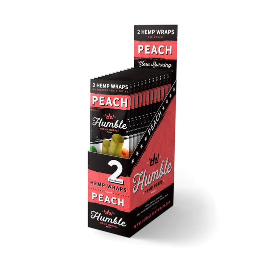 Humble Hemp Wraps - Peach - 25 Pack