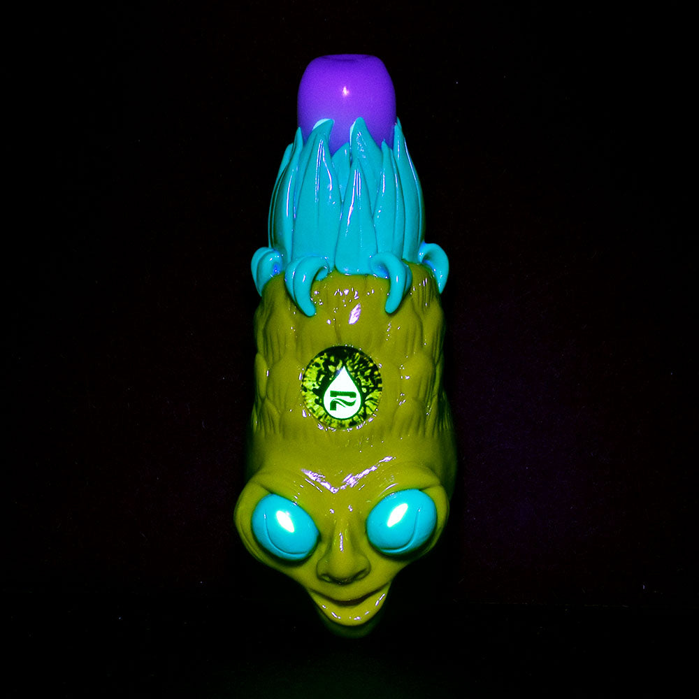 Pulsar Trippy Pineapple Hand Pipe - 5.5"