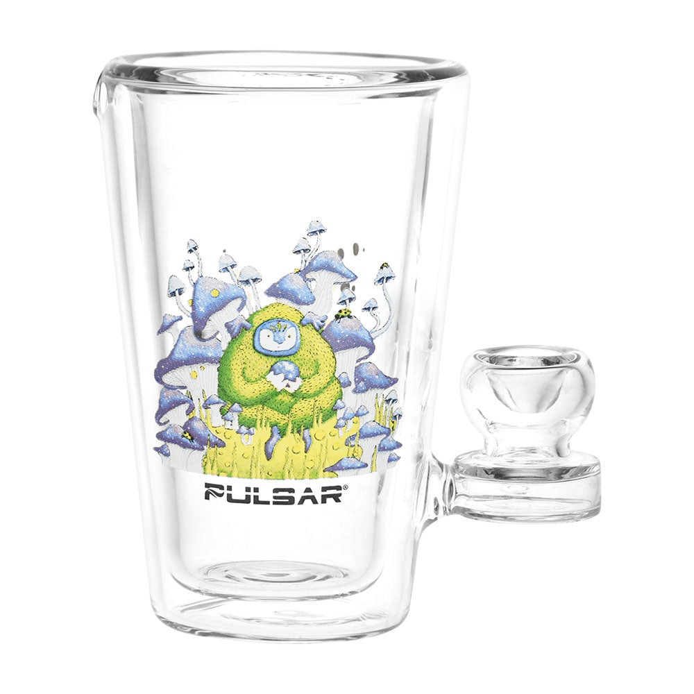 Pulsar Design Series x Drinkable Series Glass Tumbler Pipe | 250mL | 5"