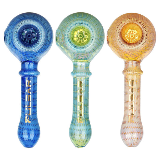 Pulsar Bubble Matrix Honeypot Spoon Pipe | 5"