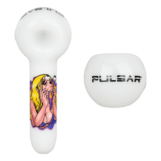 Pulsar Design Series Spoon Pipe - Lucy Facemelter / 5"