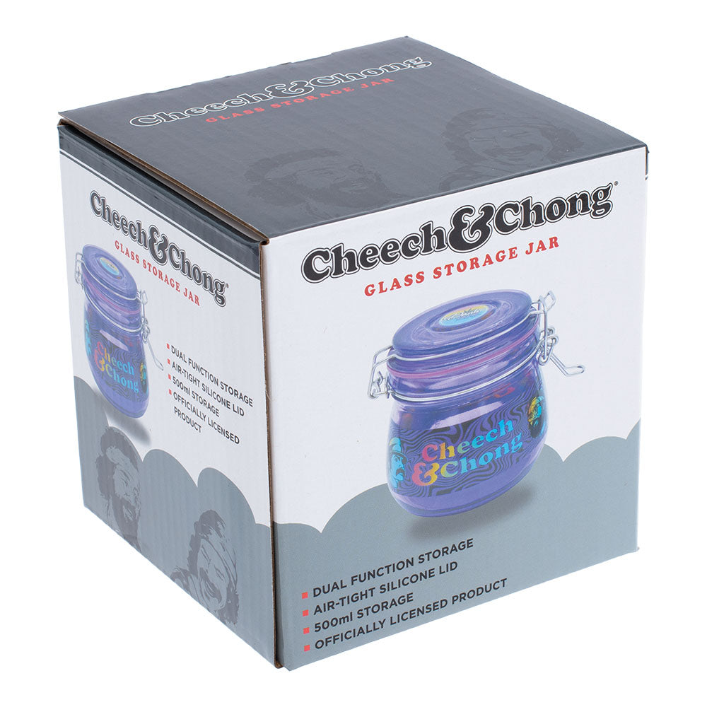 Cheech & Chong Dank Tank Airtight Glass Jar | 500mL