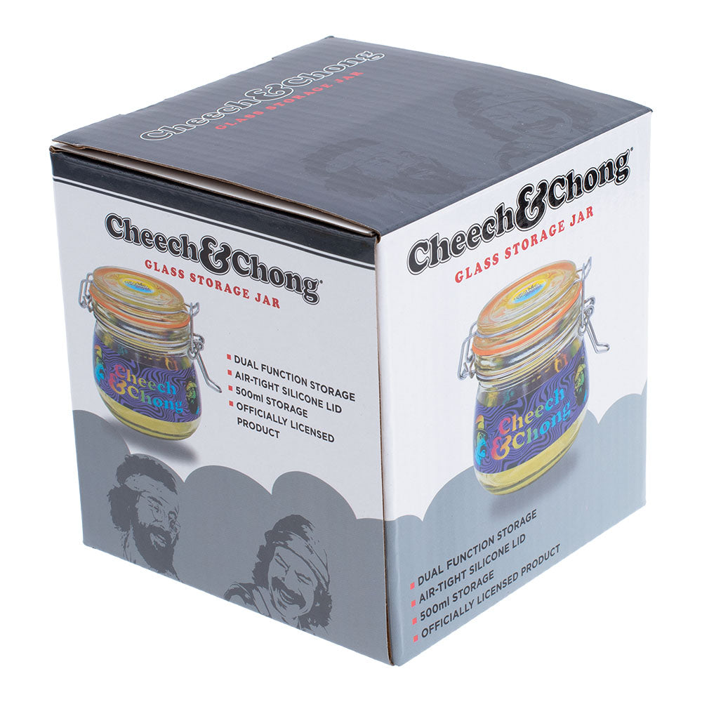 Cheech & Chong Dank Tank Airtight Glass Jar | 500mL