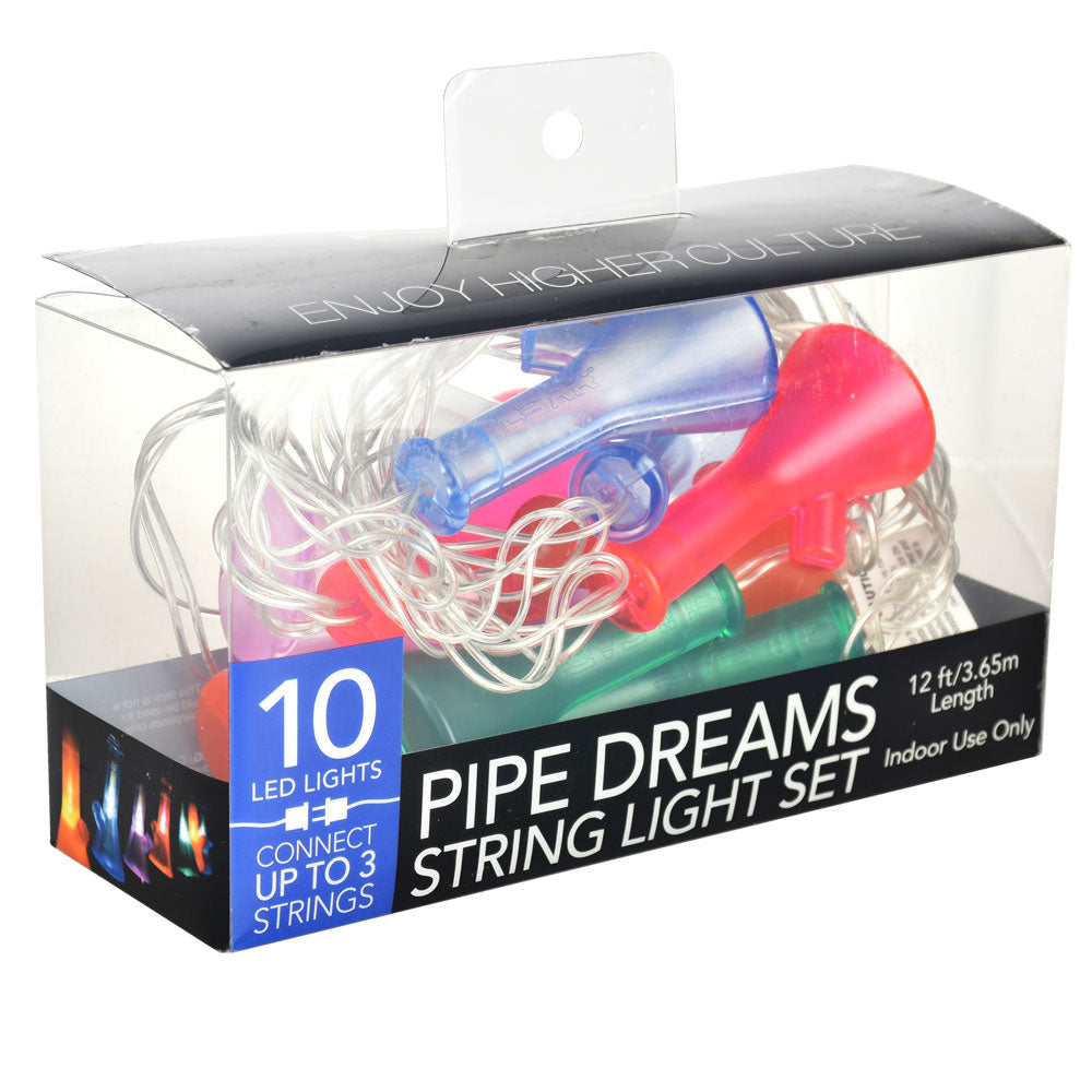 Pulsar Pipe Dreams Water Pipe LED String Light Set - 12ft
