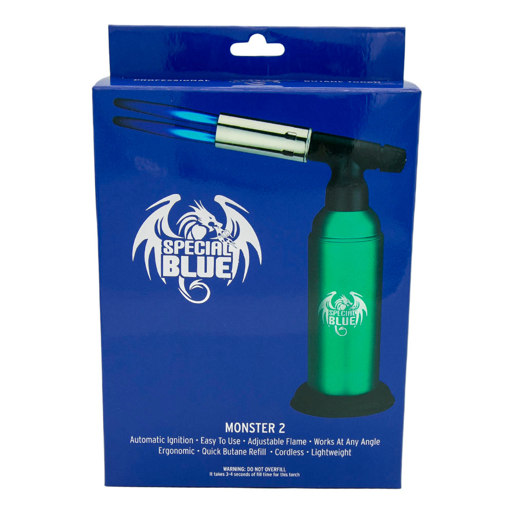 Special Blue Monster Pro 2 Torch Lighter | 8"