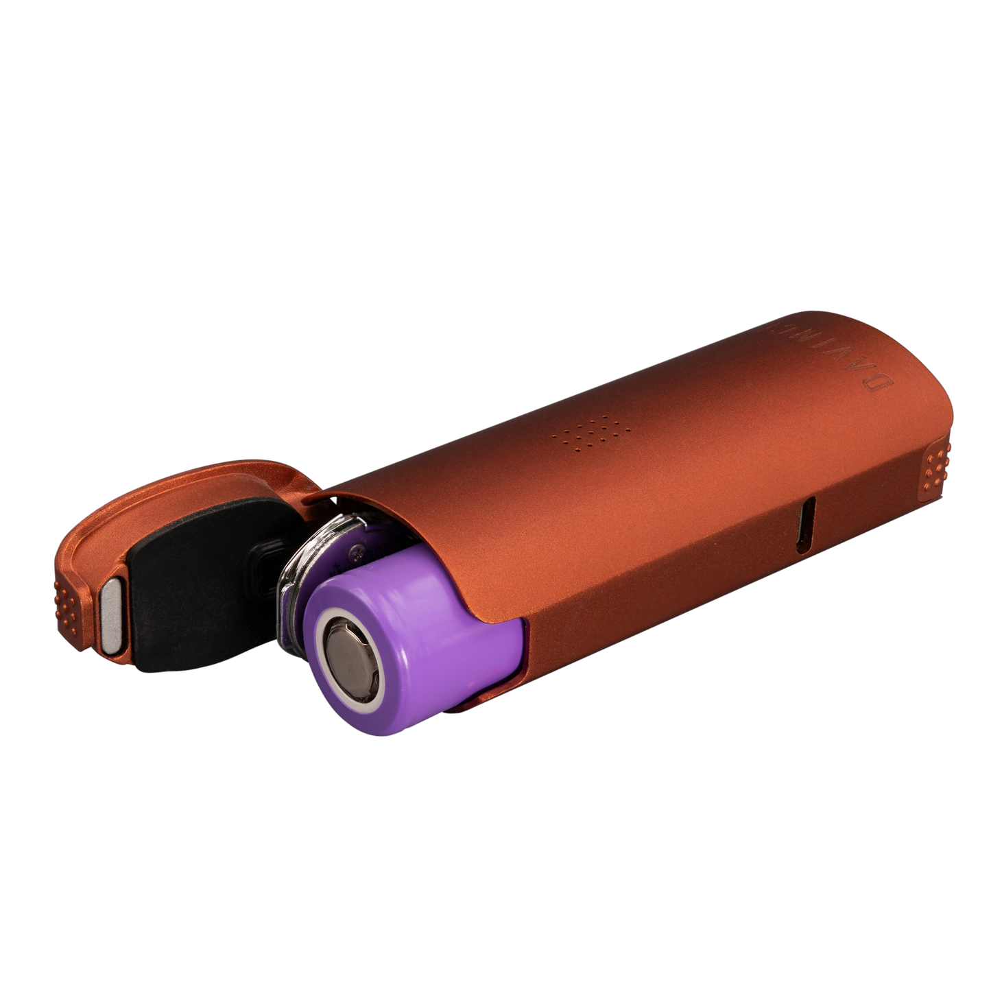 Davinci MIQRO Dry Herb Vaporizer - dry herbs and concentrates. Rust