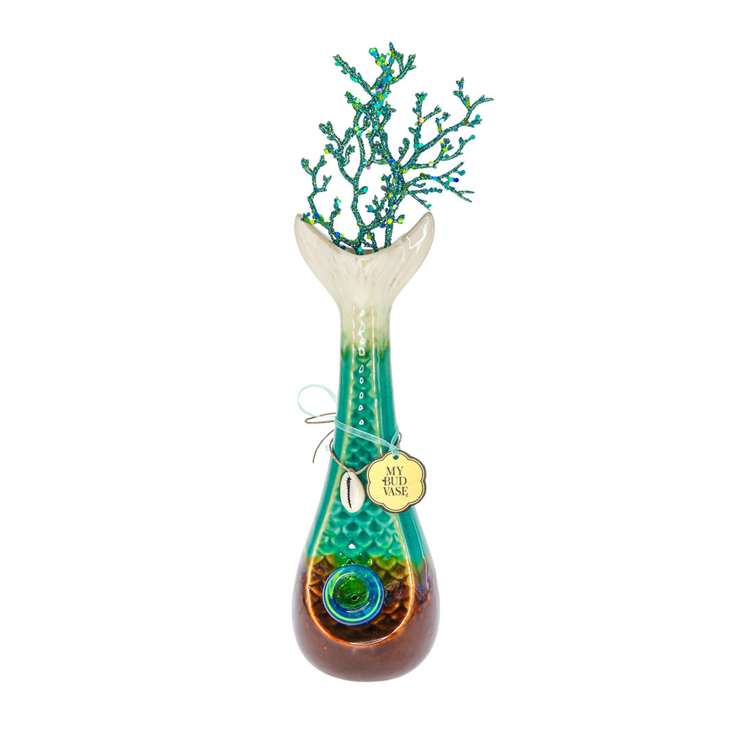 My Bud Vase  - MERMAID WATER BONG SMOKING PIPE