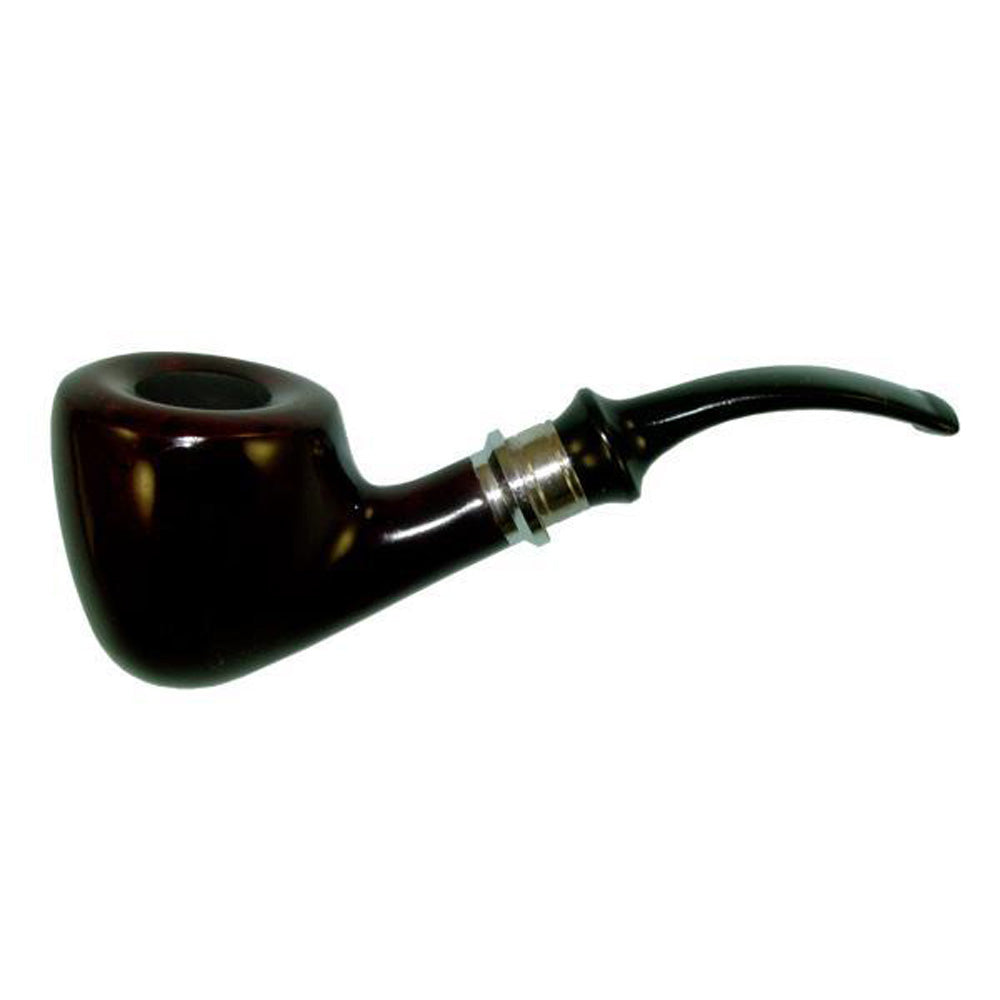 Pulsar Shire Pipes Half Bent Dublin Cherry Wood Tobacco Pipe - 5.5