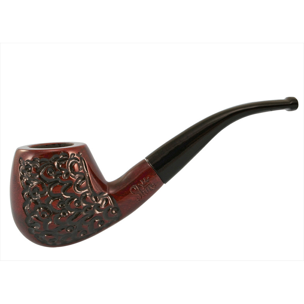 Pulsar Shire Pipes The True Scotsman | Engraved Bent Brandy Smoking Pipe