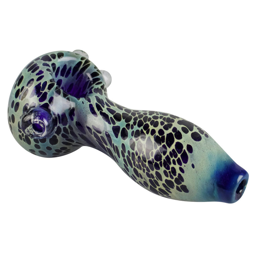 The High Culture Color Spotted Glass Hand Pipe