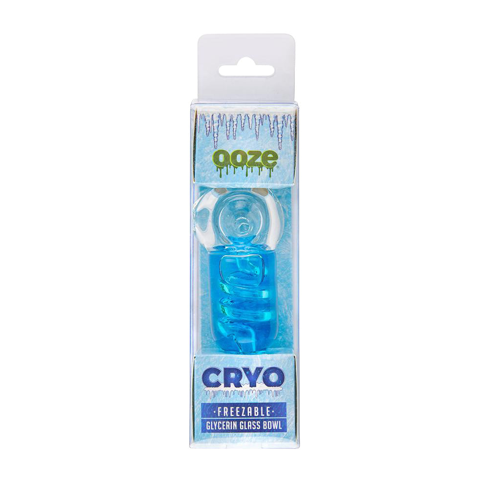 Ooze Blue Cryo Spoon Pipe