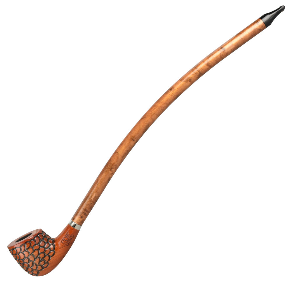 Pulsar Shire Pipes The Archivist | Engraved Billiard Churchwarden Smoking Pipe