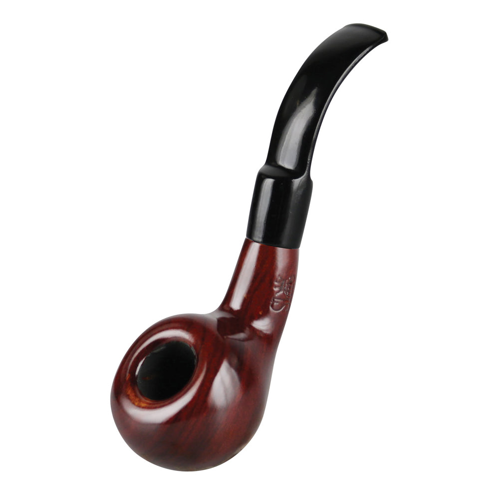 Pulsar Shire Pipes Bent Tomato Cherry Wood - 5.3