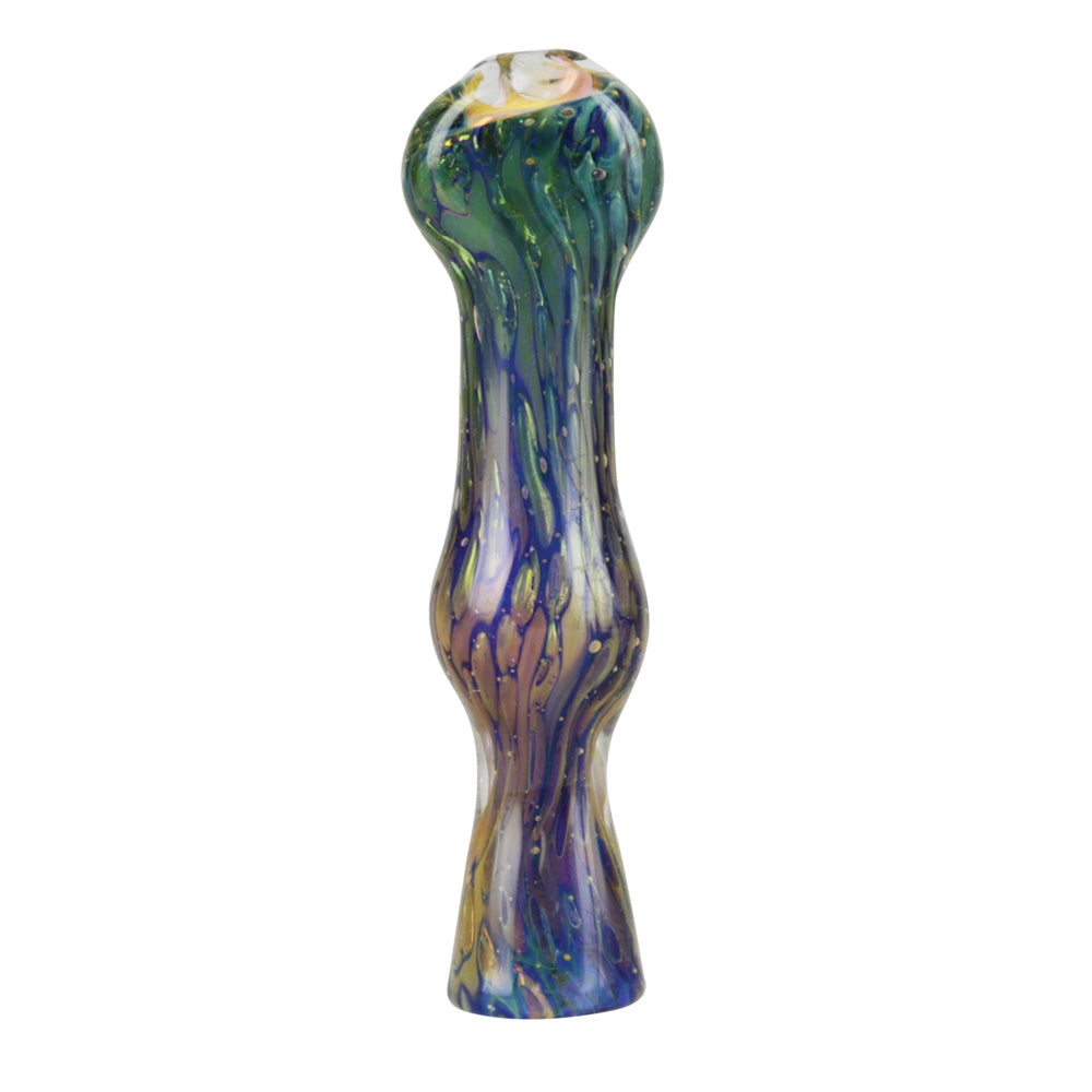 The High Culture Double Glass Fumed Chillum
