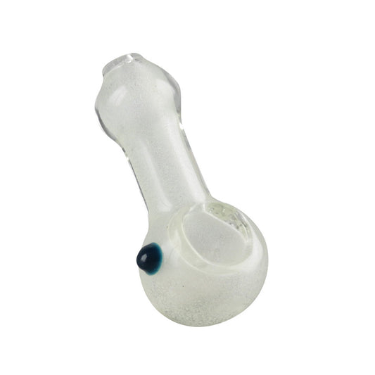 The High Culture Spoon Hand Pipe w/ Marble - 3"