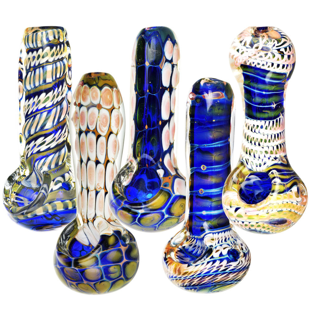 The High Culture Desert Exotic Glass Spoon Pipe - 3.75"