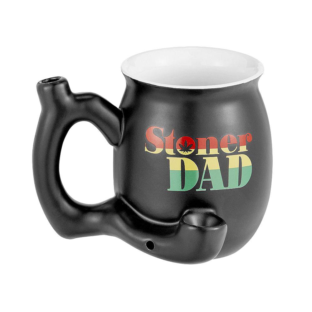 Stoner Dad Ceramic Mug Pipe