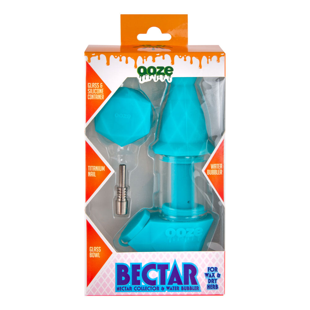 Ooze Bectar Silicone 2 In 1 Bubbler Dab Straw Packaging
