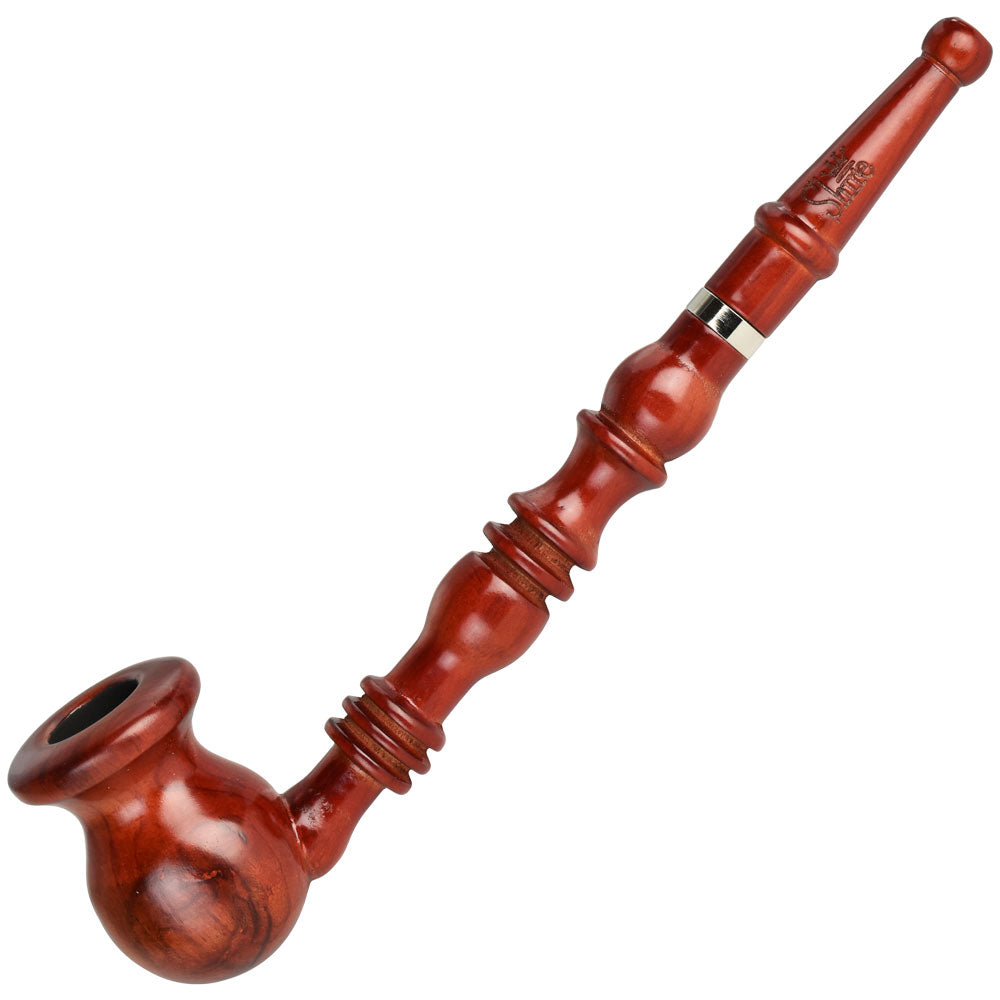 Pulsar Shire Pipes Vase Bowl Churchwarden Cherry Wood Pipe - 9