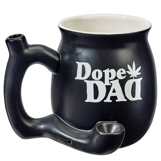 Dope Dad Roast & Toast Ceramic Pipe Mug