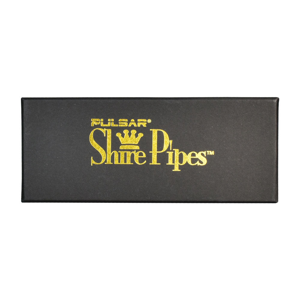 Pulsar Shire Pipes Engraved Bulldog African Wood Tobacco Pipe