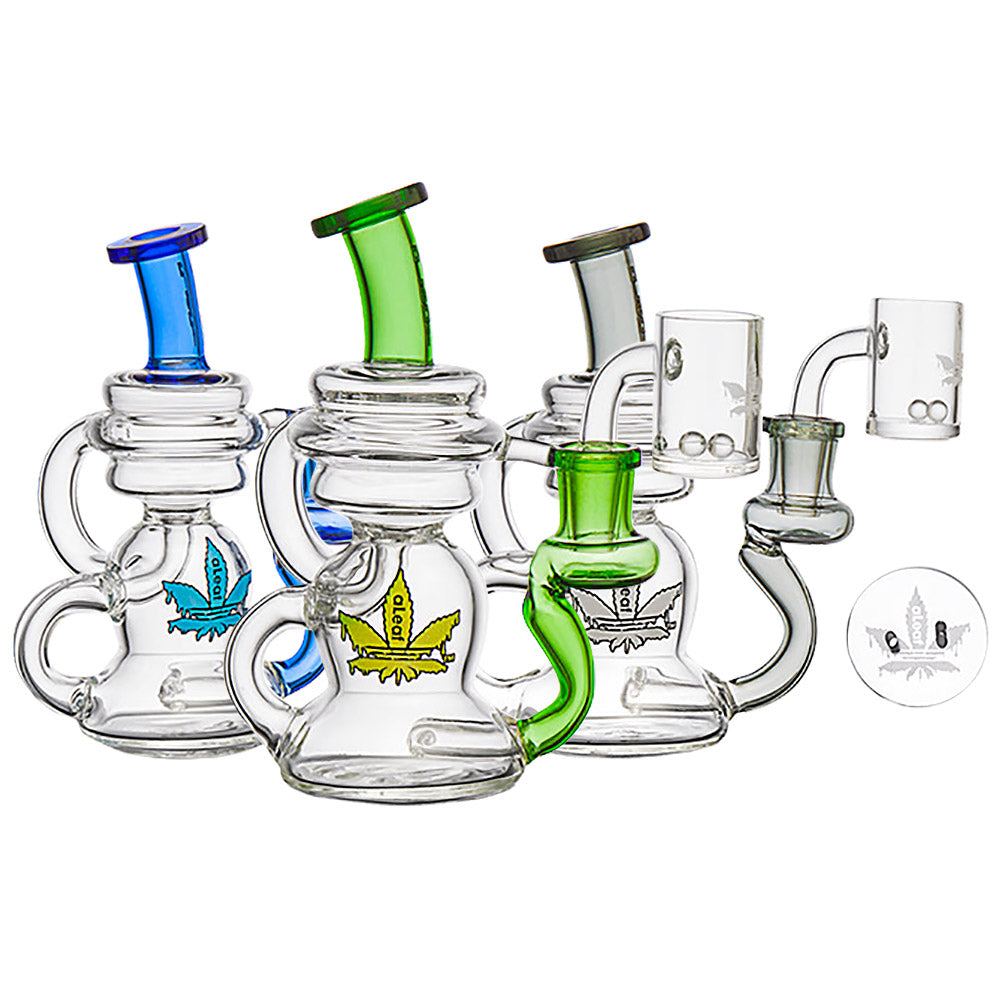 Aleaf  Recycler Dab Rig Spinner Kit - 6" / 14mm F / Colors Vary