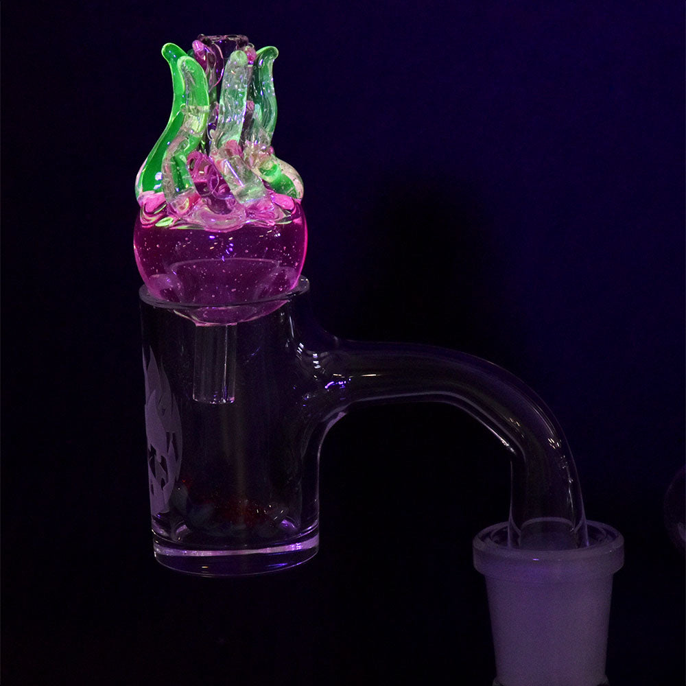 Empire Glassworks Mini Recycler Dab Rig - 8"/14mm F/Under the Sea
