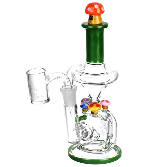 Empire Glassworks Recycler Dab Rig - 8.5"/14mm F/Mushrooms